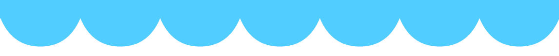 ligth blue scallop