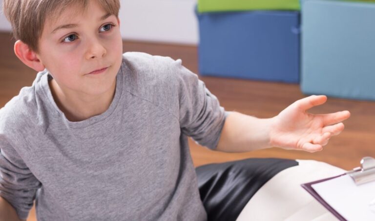 hand flapping autism